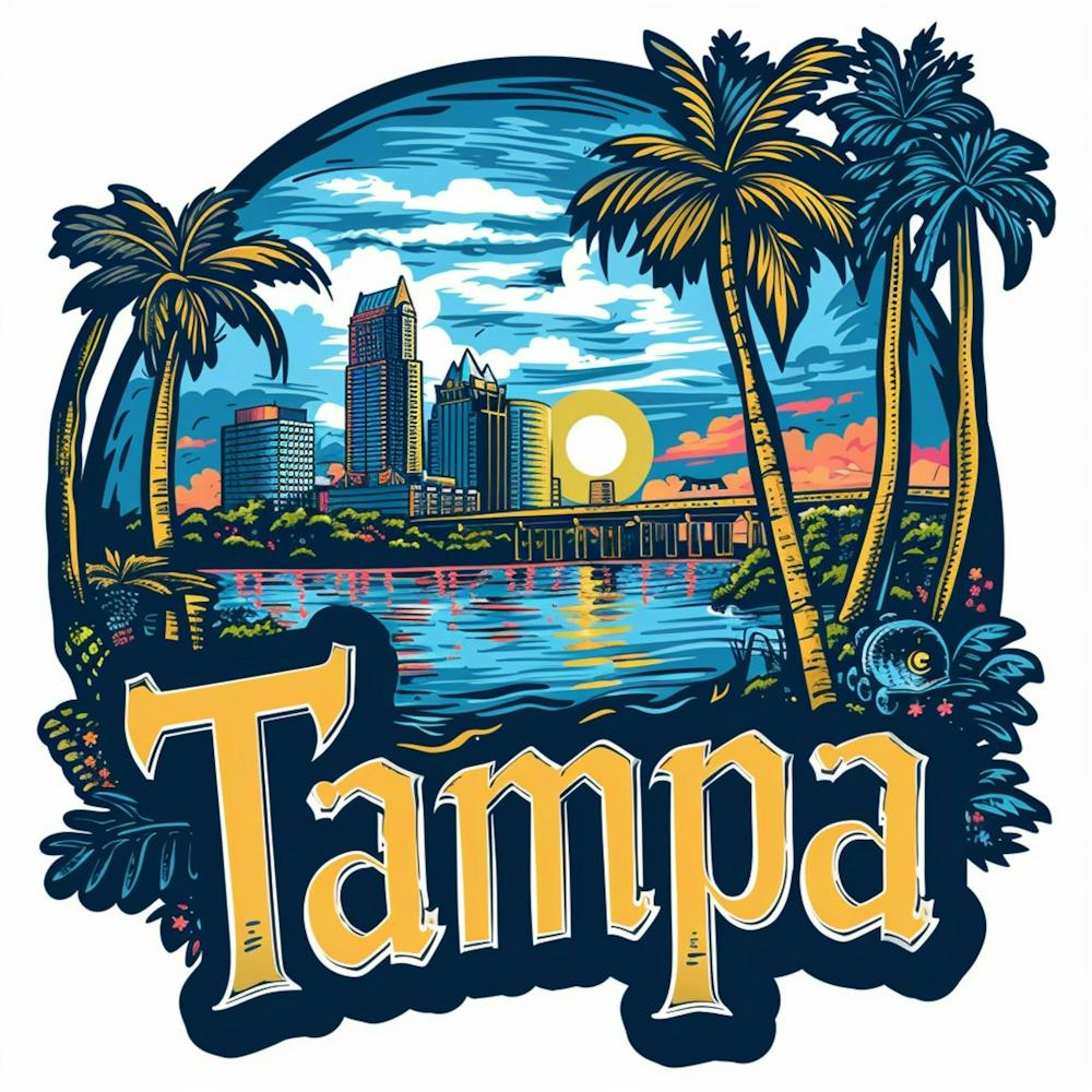 Tampa Sticker