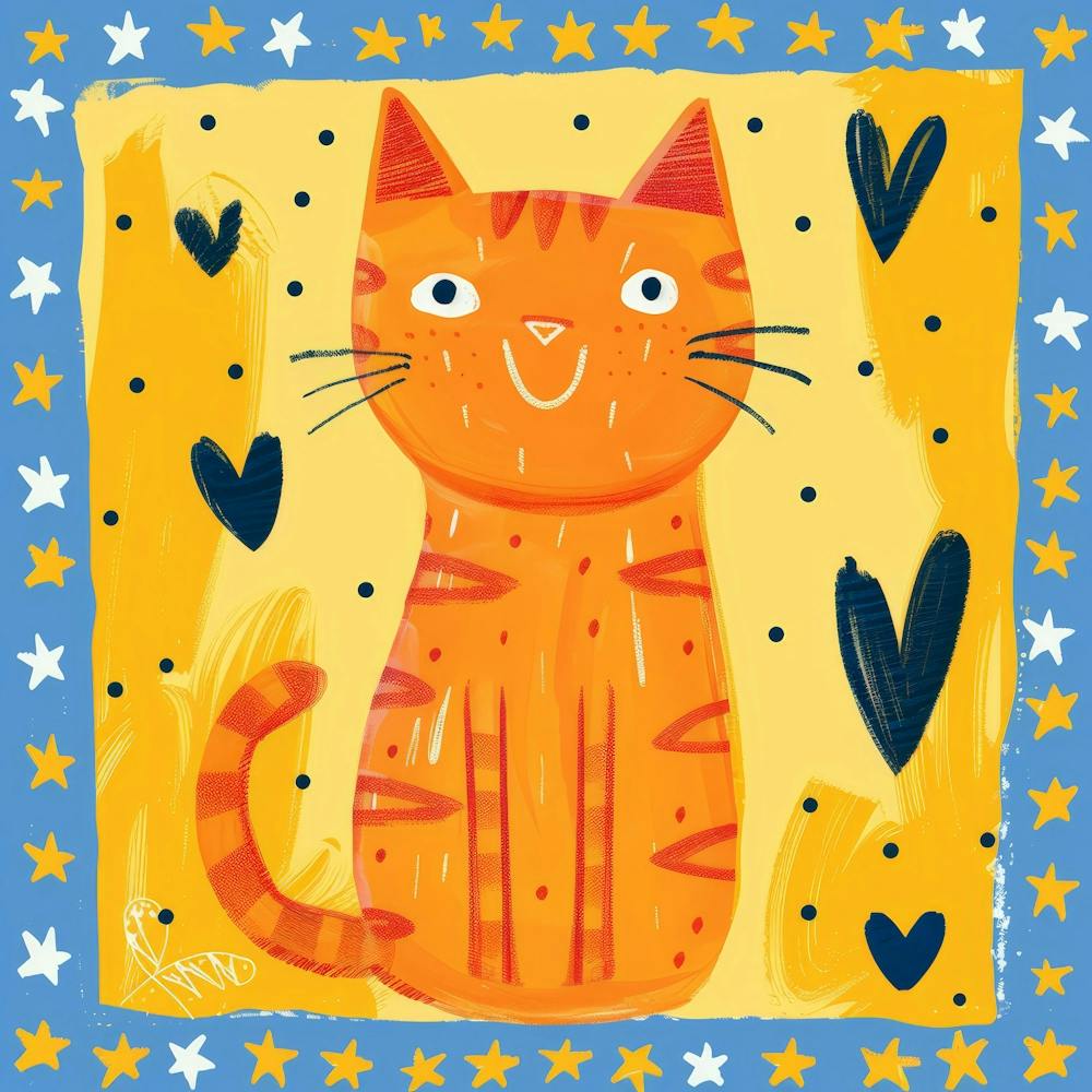 Orange Tabby Cat 14