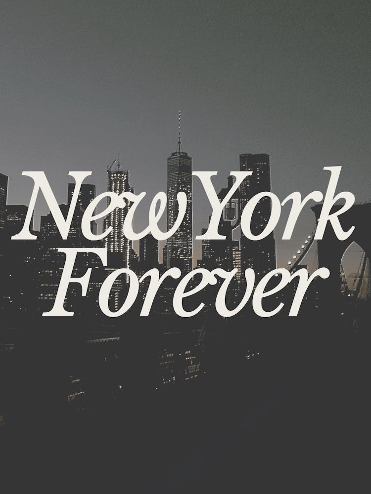 New York Black & White Retro Photography Travel