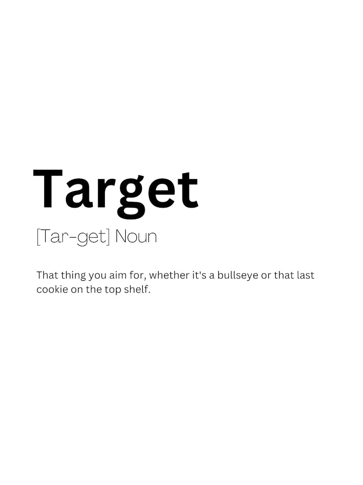 Target Definition Bedeutung