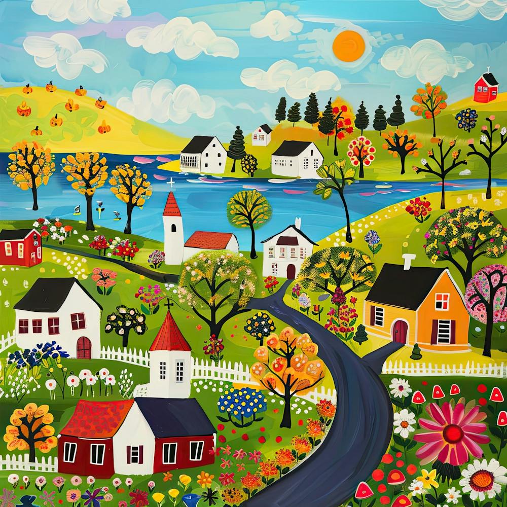 Kids Travel Illustration England 2