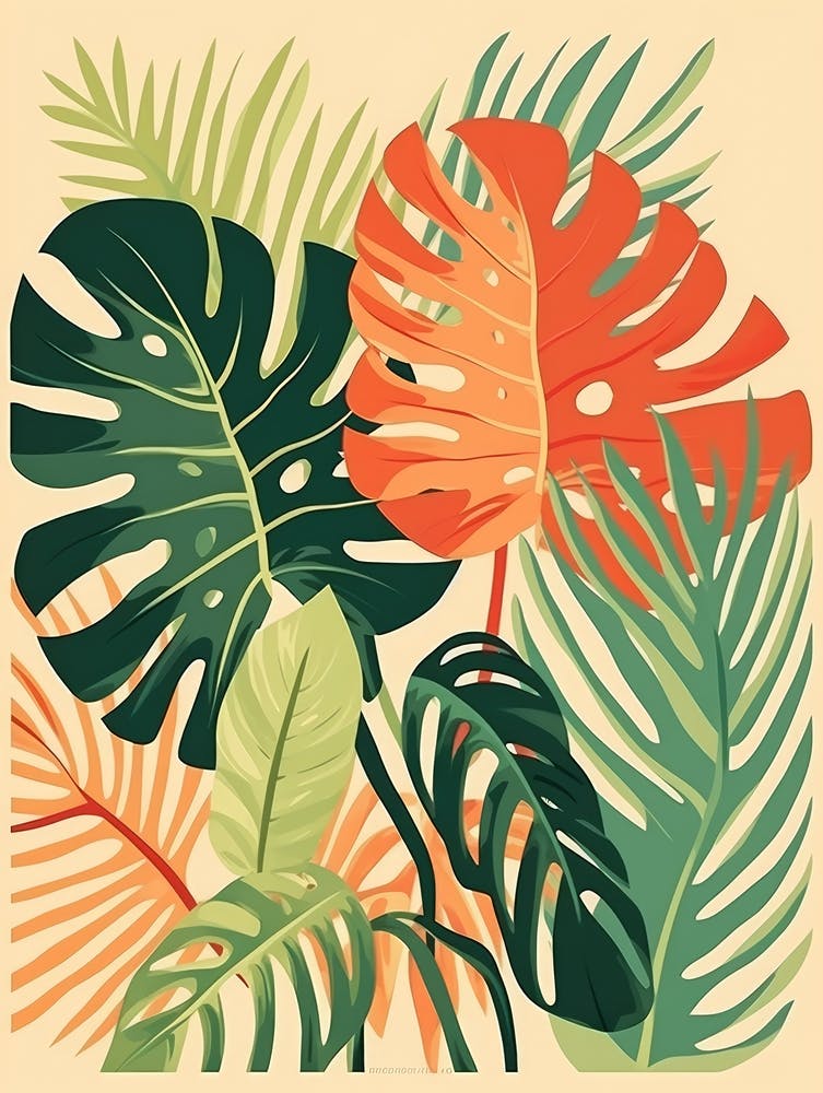 Tropical Leaves 6
