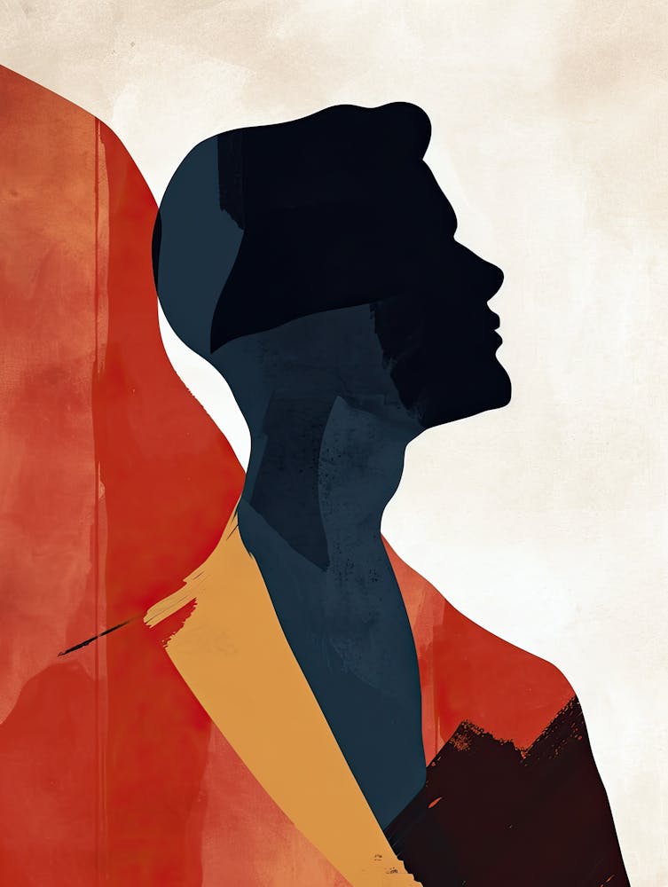 Silhouette Of A Woman, Minimalism 3