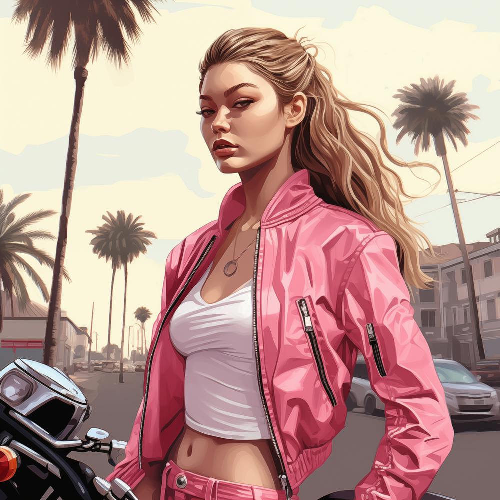 GTA Style Gigi Hadid