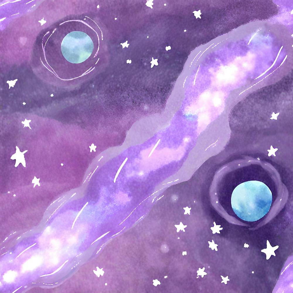 Galaxy purple 1