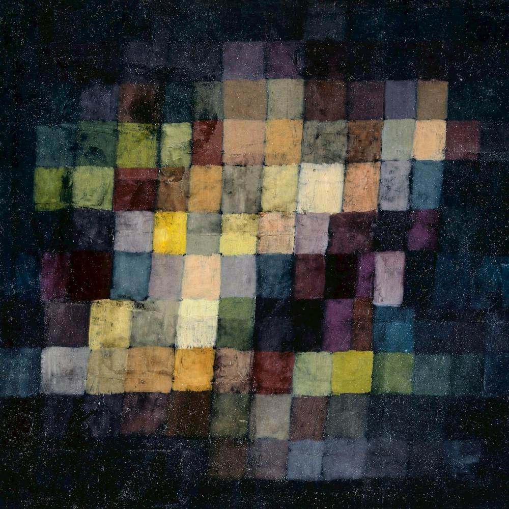 Old Sound (1925) Painting In High Resolution By Paul Klee