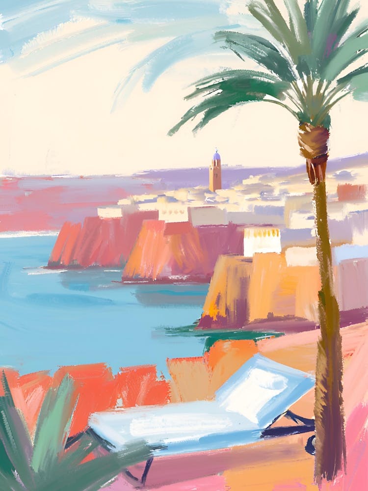 Sahara Beach Peaceful Morocco