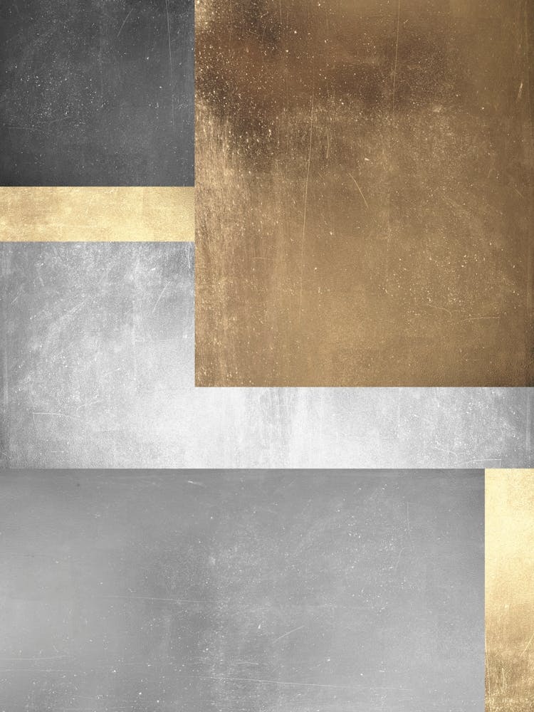 Metal and gold geometry 16