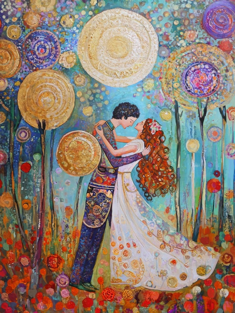 Couple In The Forest