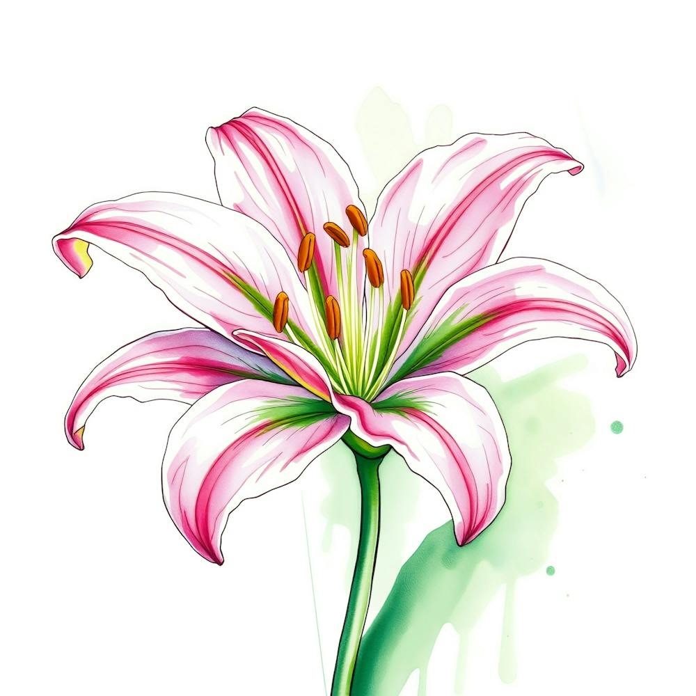 Pink Lily 10
