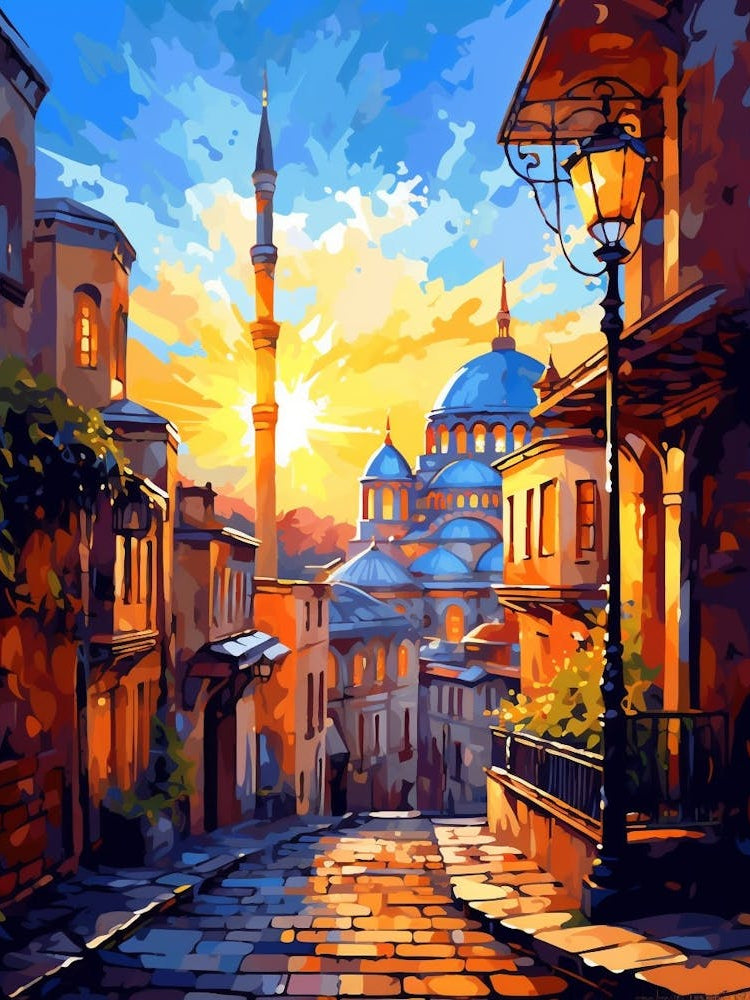 Sleymaniye Mosque Pixel Art 11