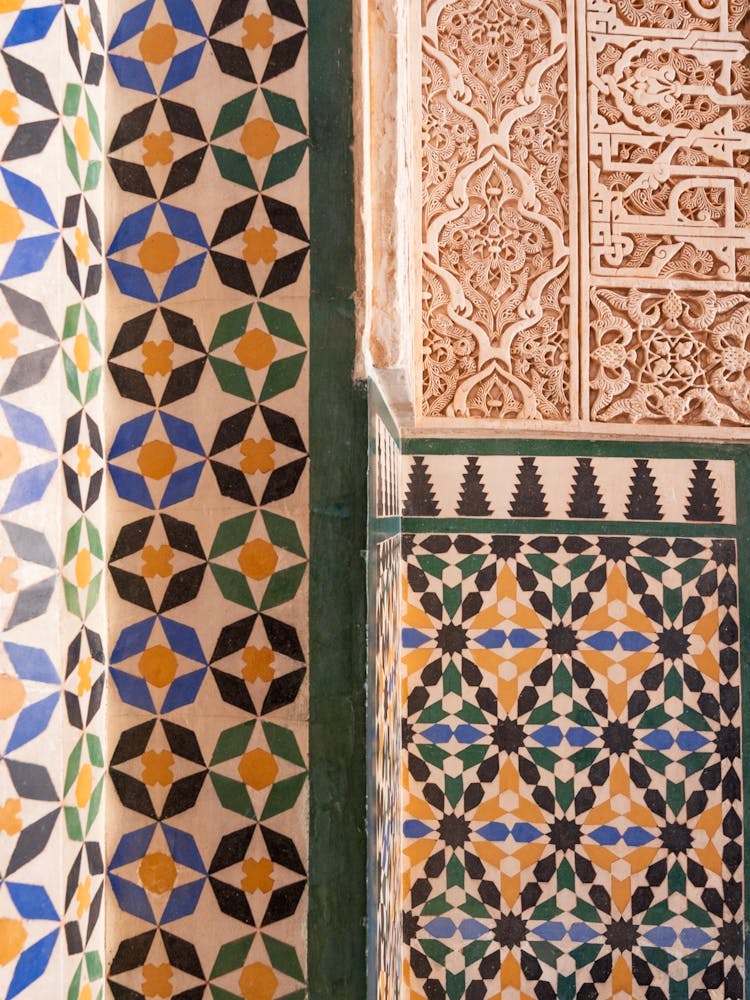 Carreaux Historiques - Alhambra Granada Spain