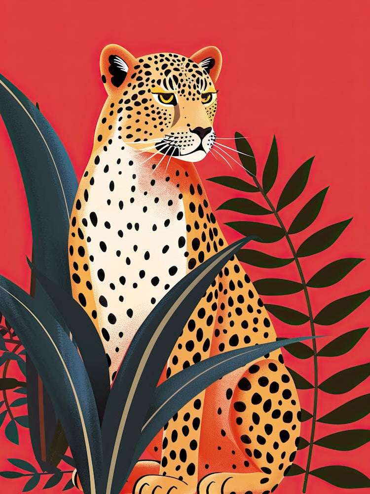 Leopard In The Jungle 72