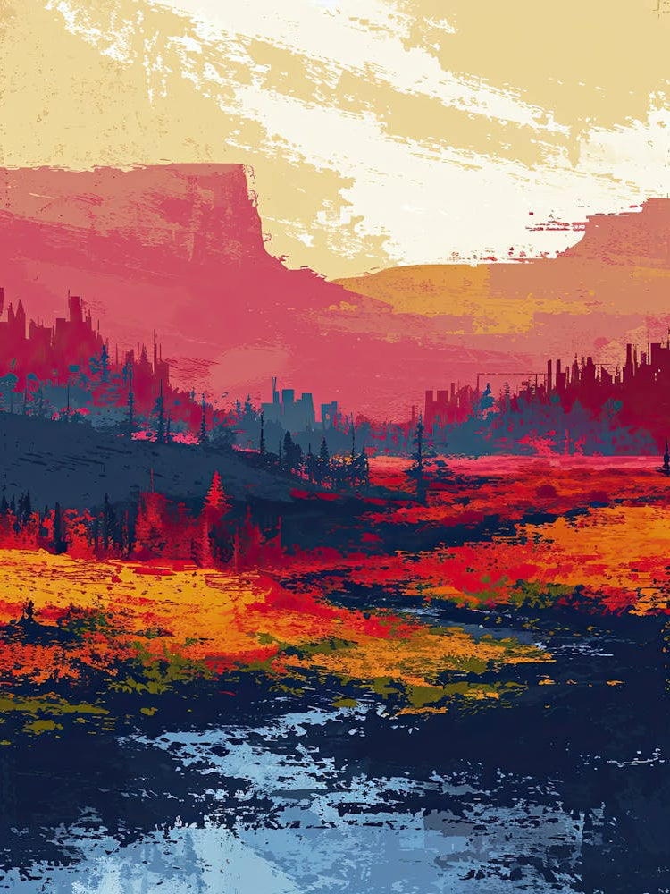 Landscape | Pixel Art Series