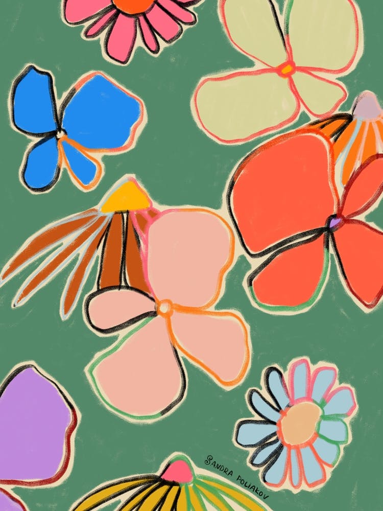 Vintage Garden Green