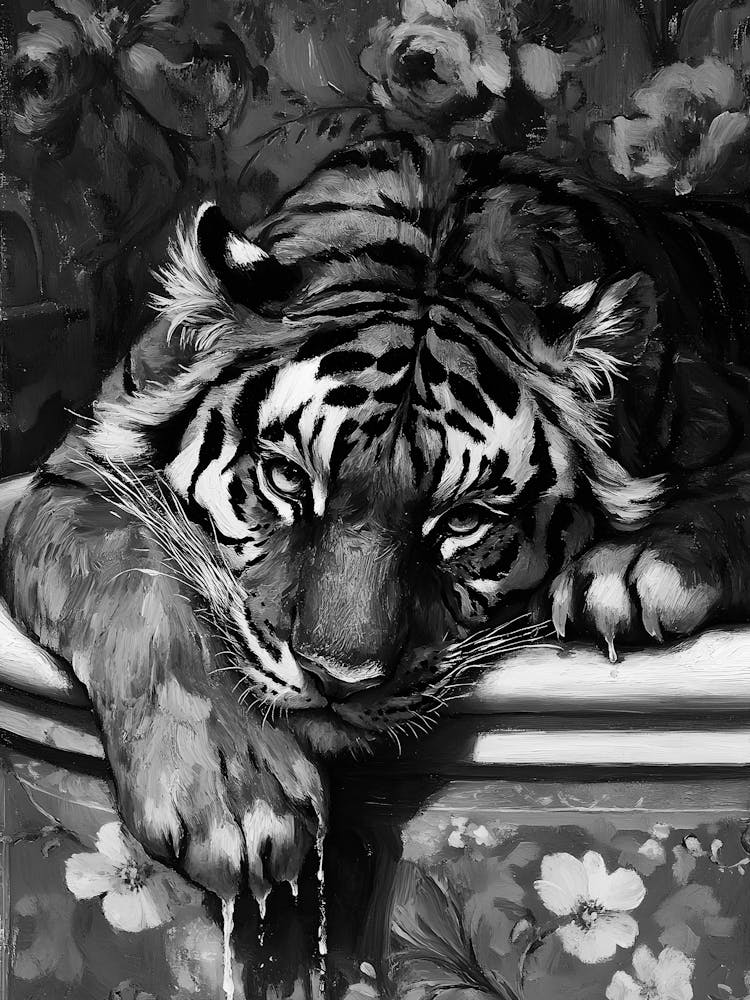 Tiger In A Pot