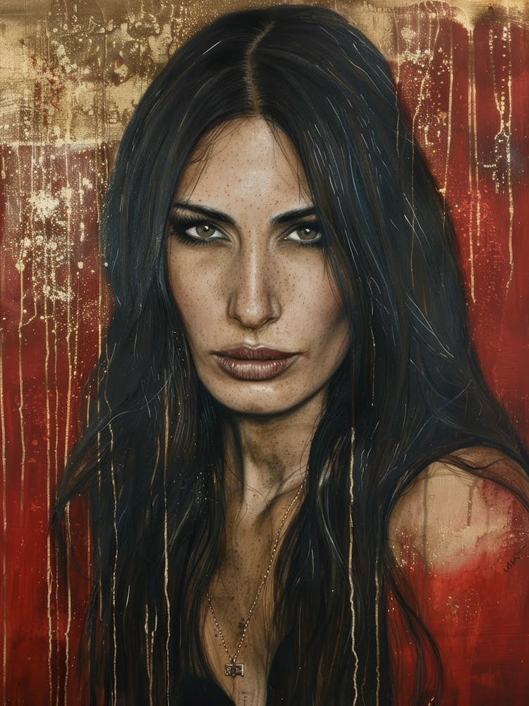 Woman With Long Hair 3