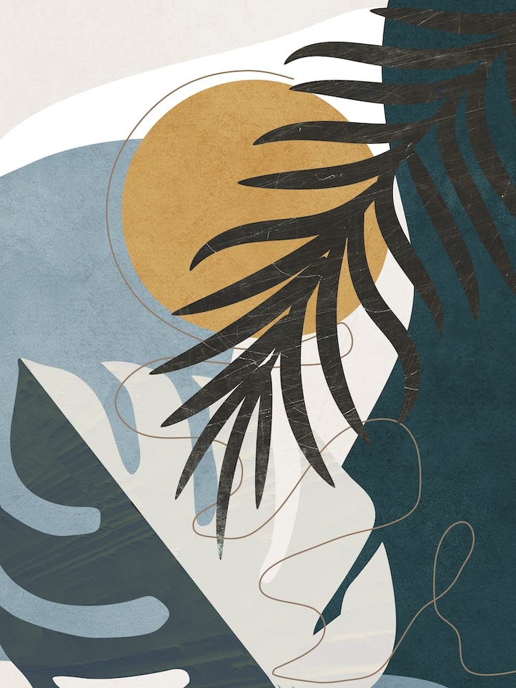 Abstract Tropical Art Ii