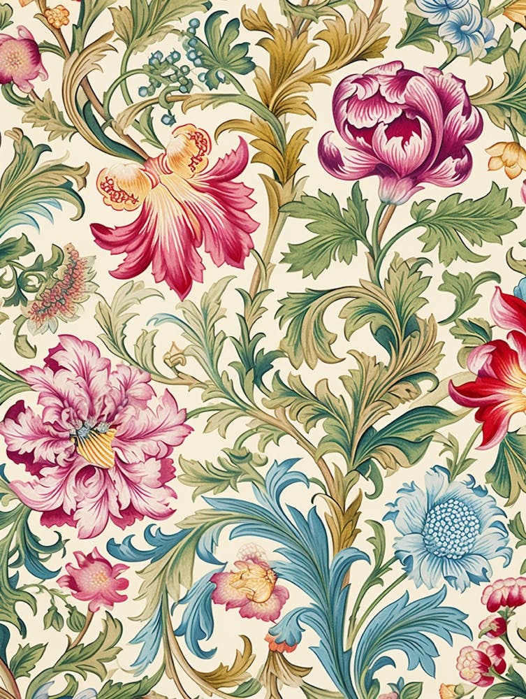 Blumentapete 167