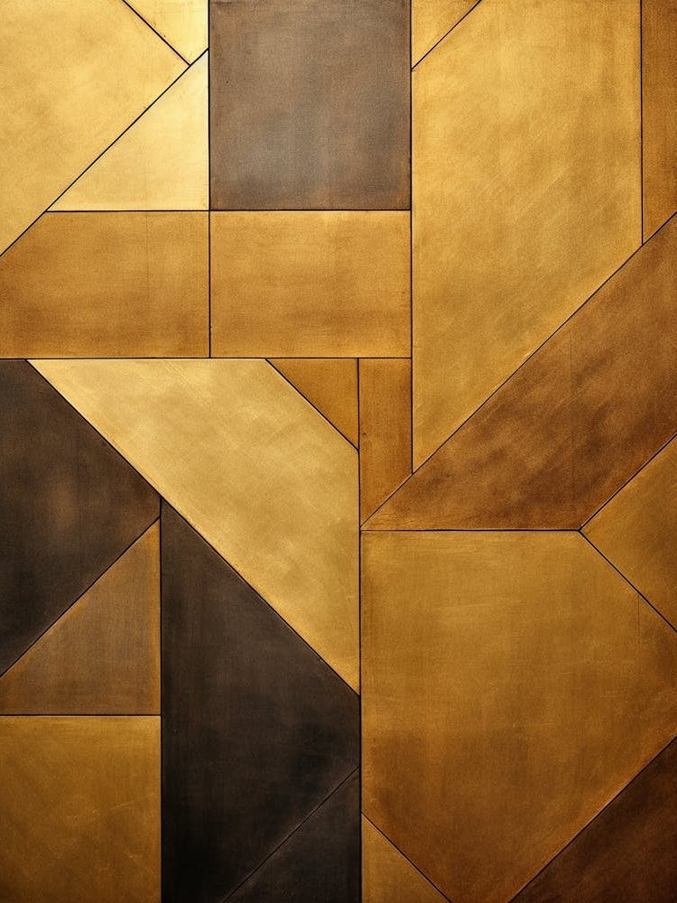 Minimalist Geometry Abstract Illustration 18