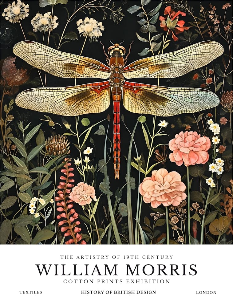 William Morris - Dragonfly 1