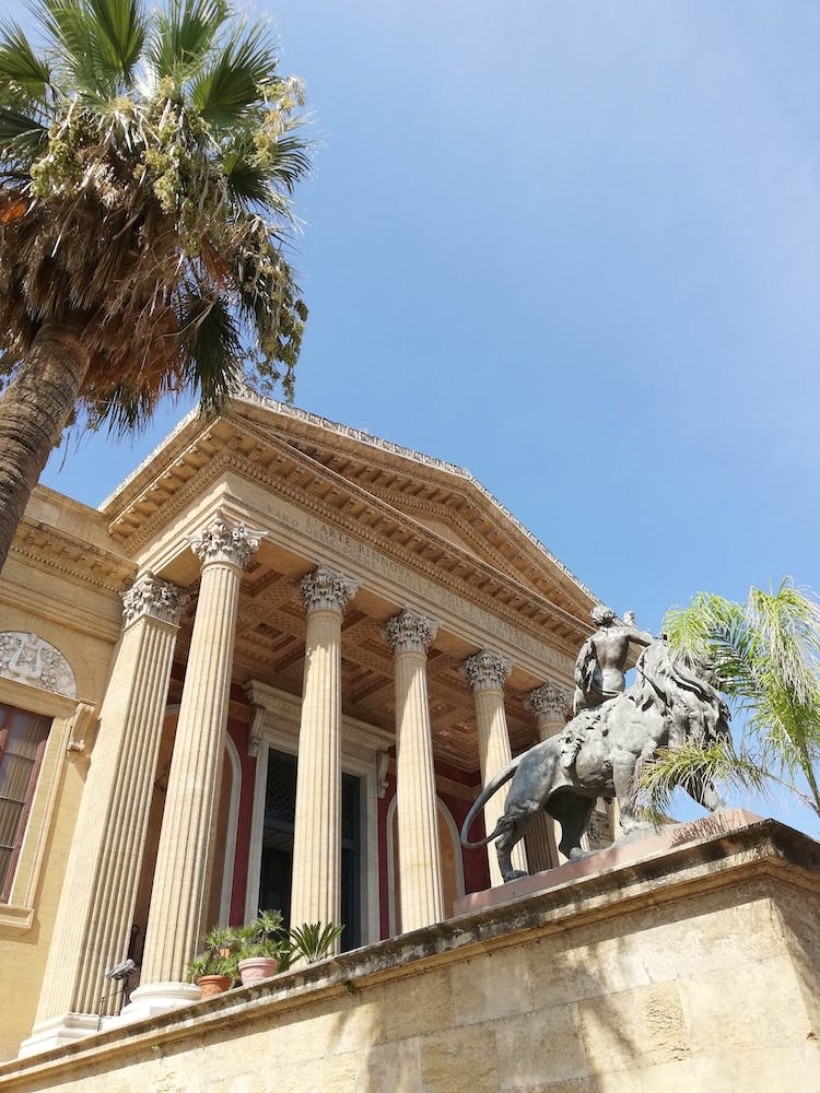 Sicily Italy Teatro Massimo
