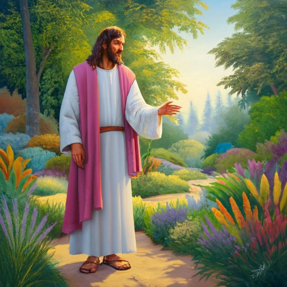 Jesus In The Garden 1