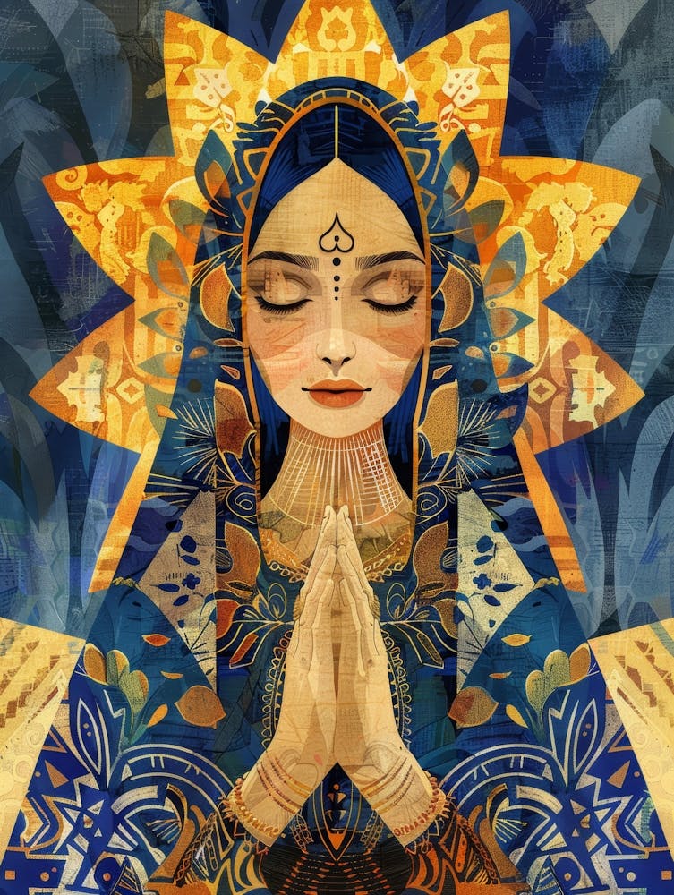 Mother Of God Canvas Print