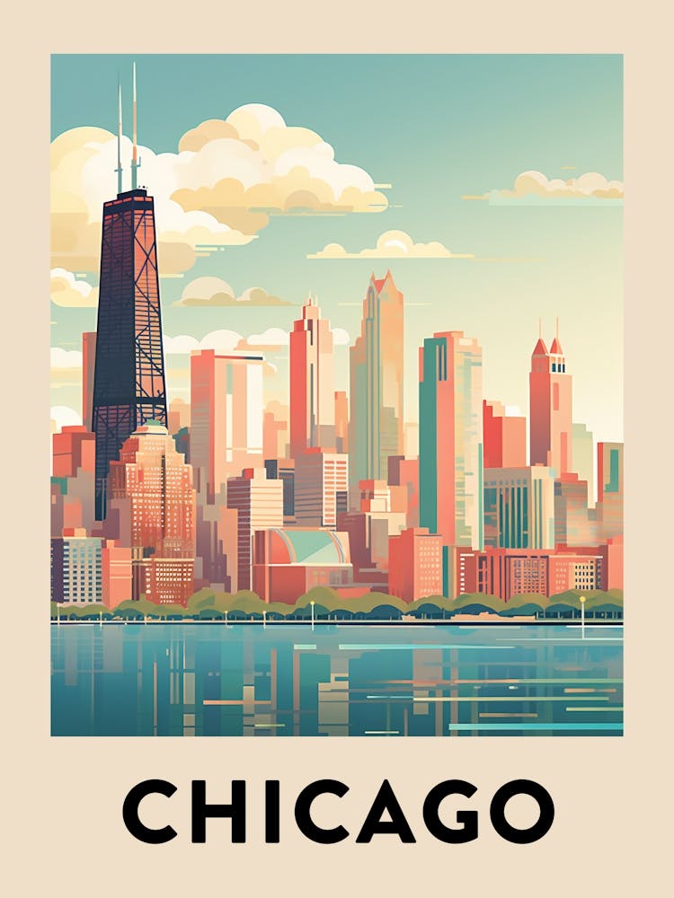 Chicago Travel Poster 10