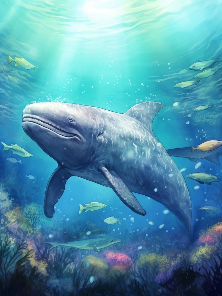Whale In Ocean 1