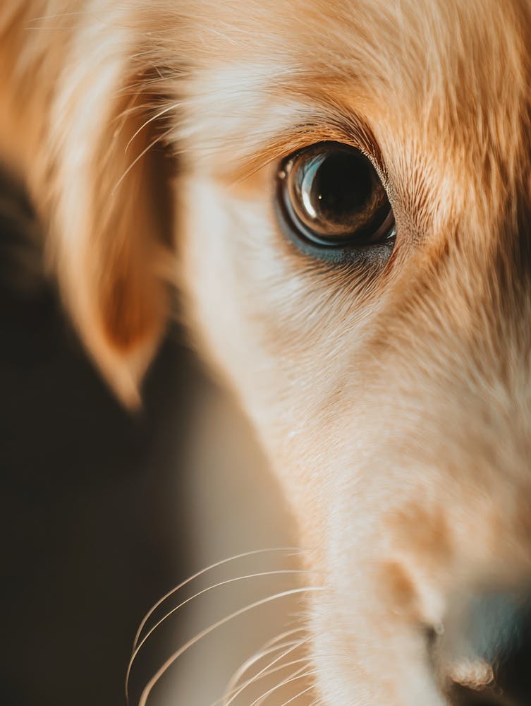 Golden Retriever Puppy.Generated AI. 1