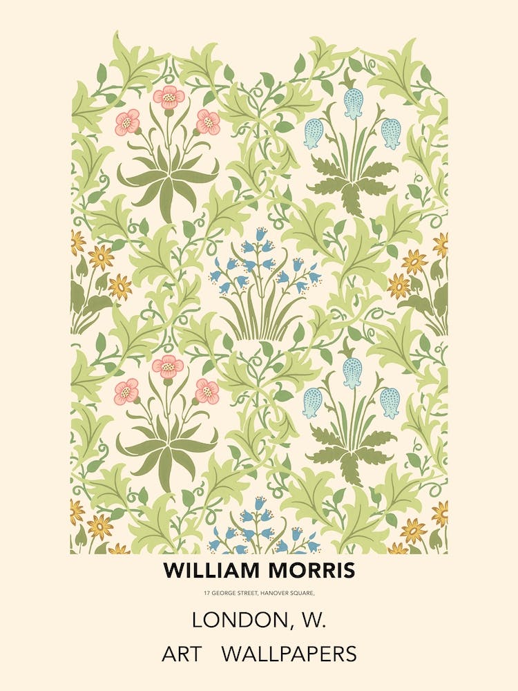Celandine Poster, William Morris