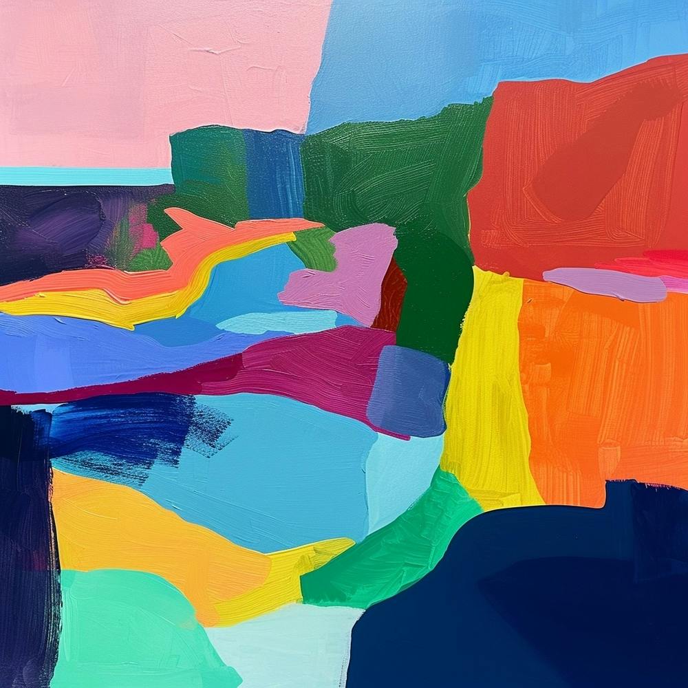 Abstract Travel Collection Bermuda 5