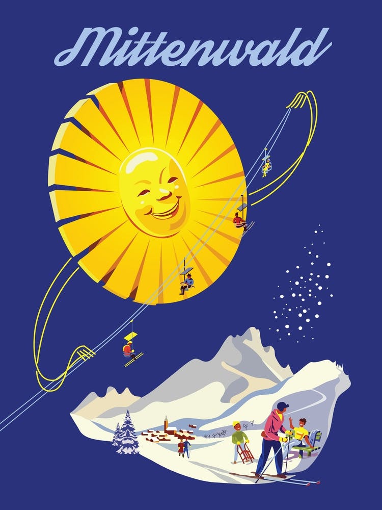 Mittenwald Mountain, Germany