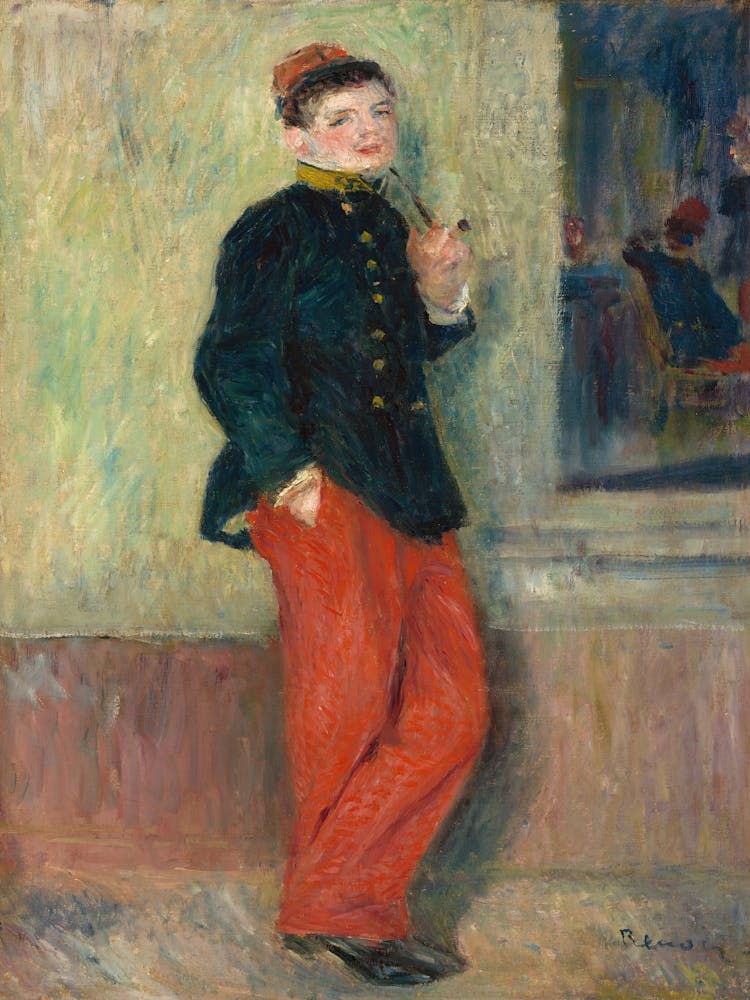 The Young Soldier, Pierre Auguste Renoir