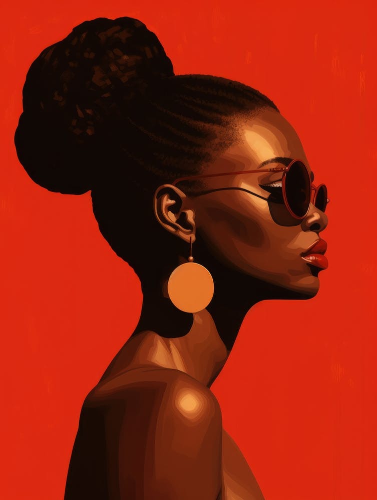 Portrait Of An African Woman