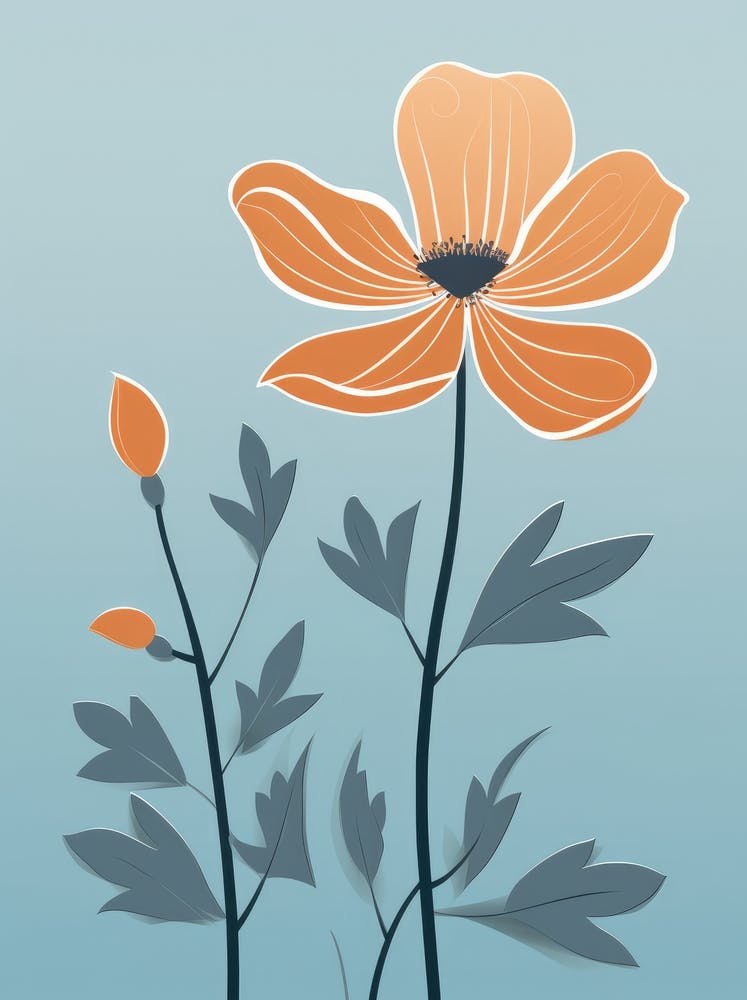 Orange Flower 2