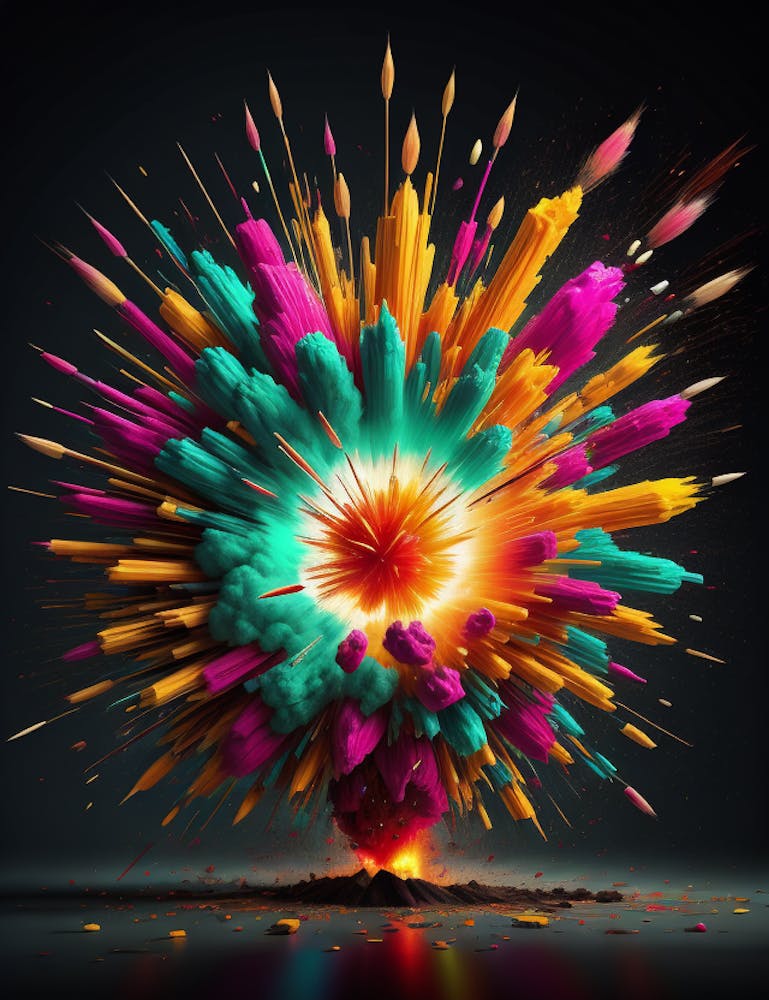 Explosion Of Colors