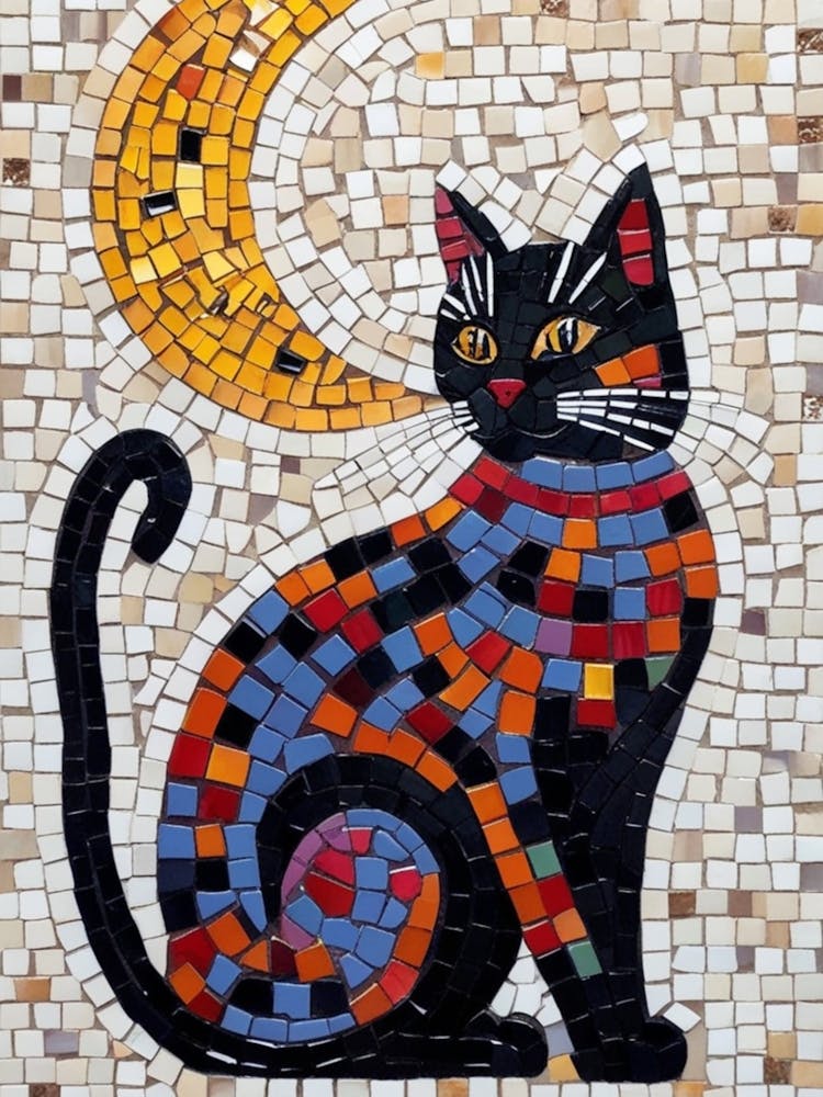 Mosaic Cat 18