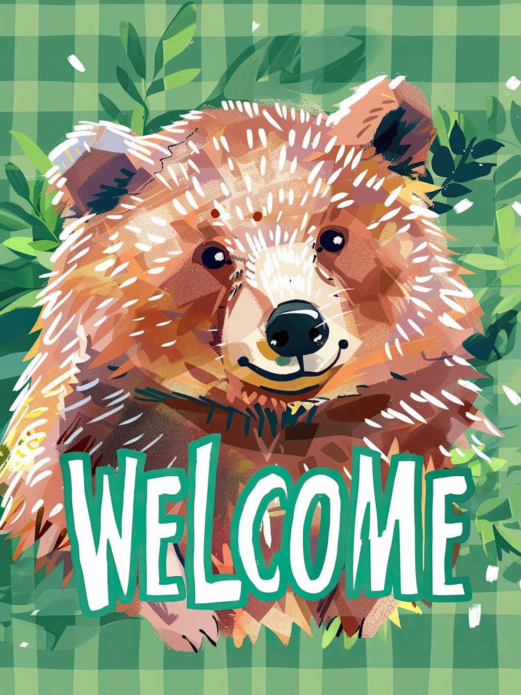 Sunny Adventures Welcome ChildrenS Prints & Kids Posters