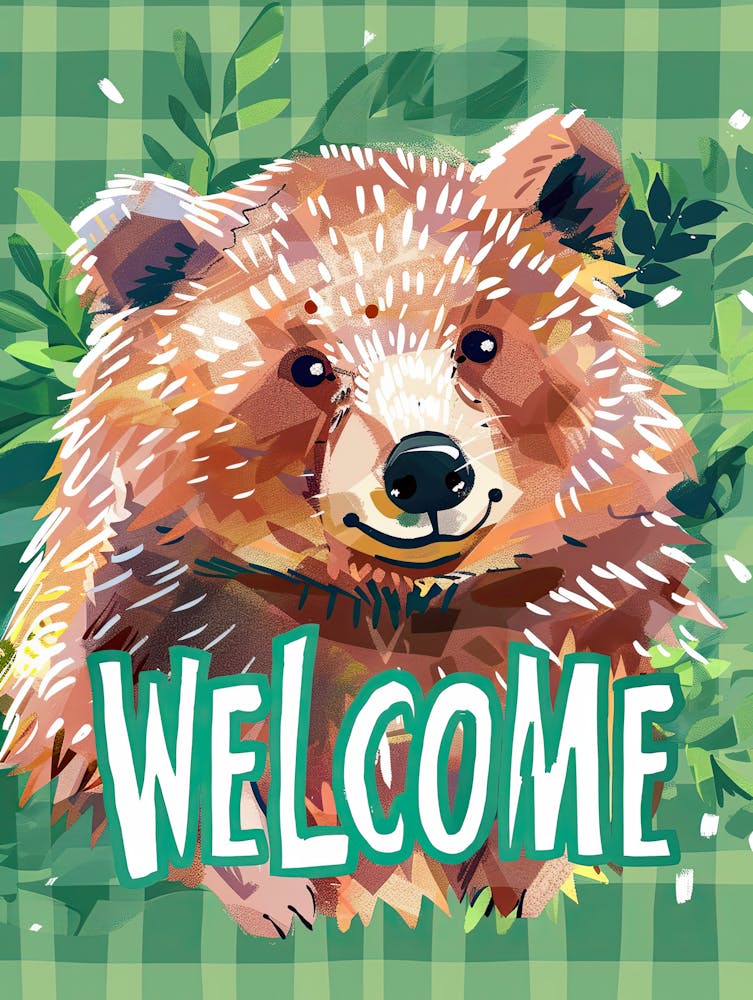 Sunny Adventures Welcome ChildrenS Prints & Kids Posters