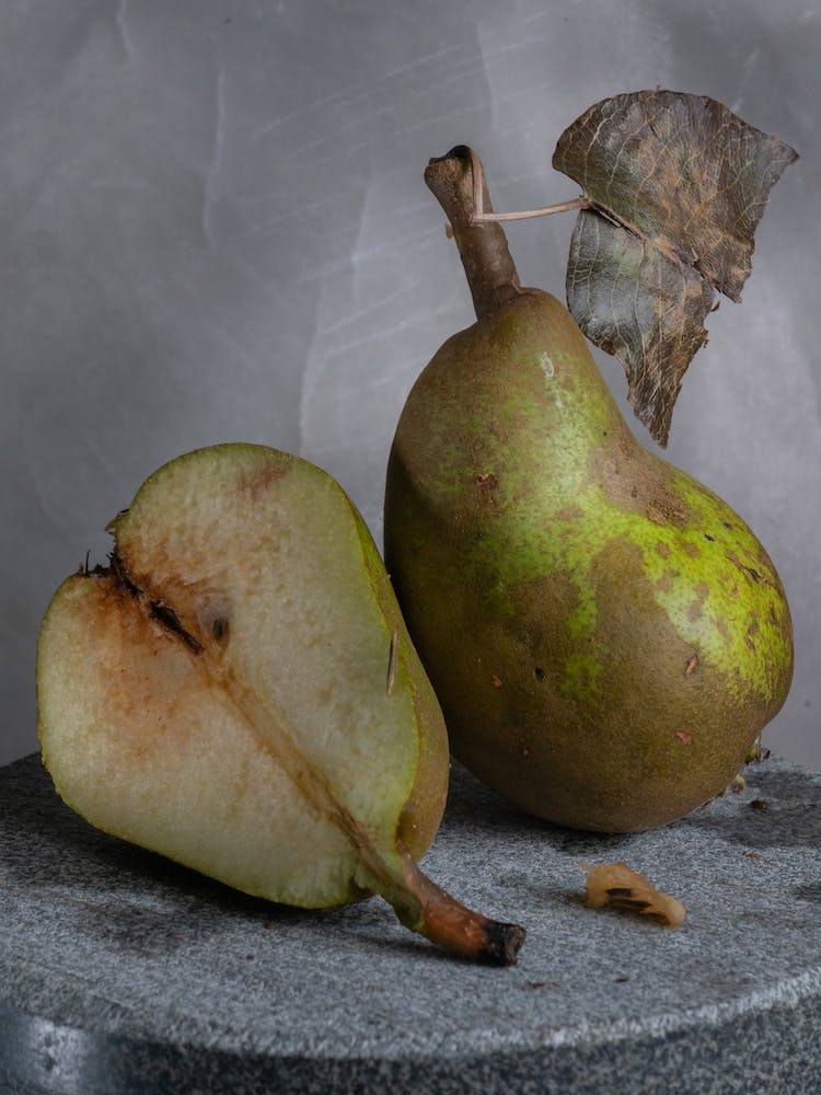 Pears On Marble