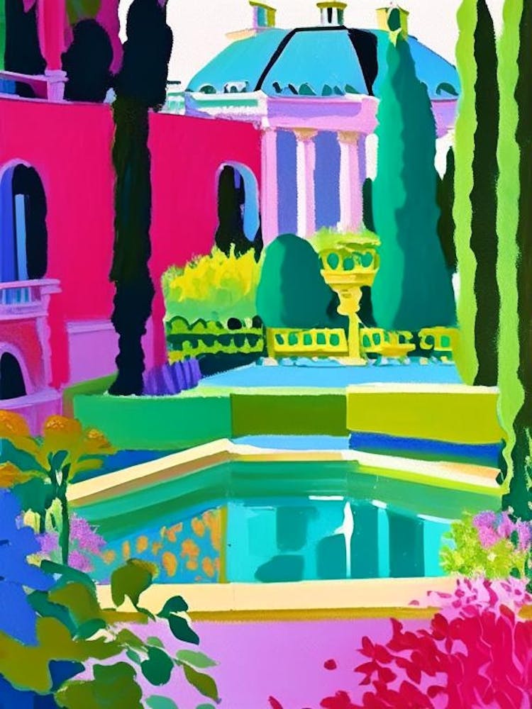 Versailles Gardens, France Abstract Still Life