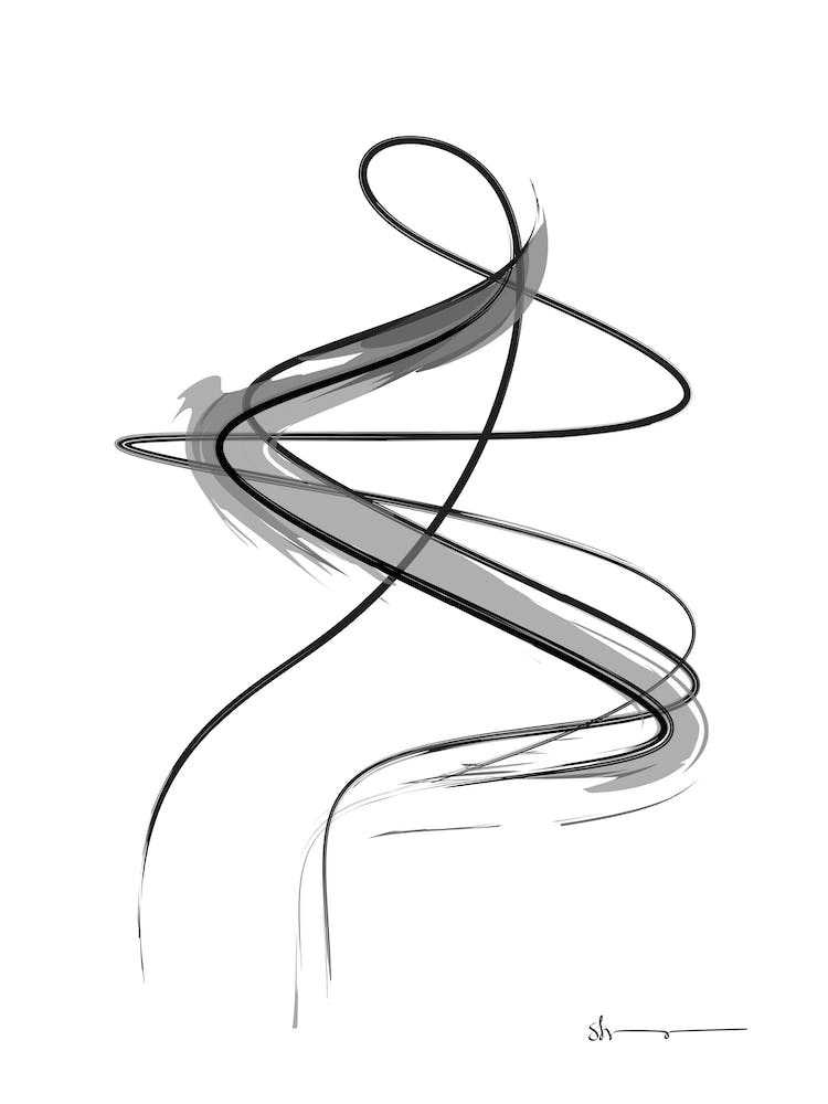Spiralstriche 12