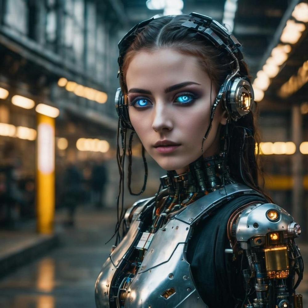 Roboter Mädchen 1
