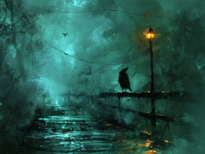Corbeau Dans La Rue