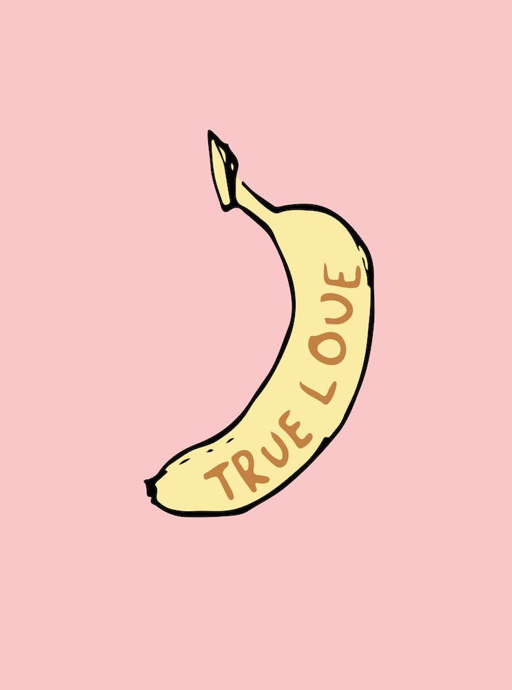 Banana in Pink