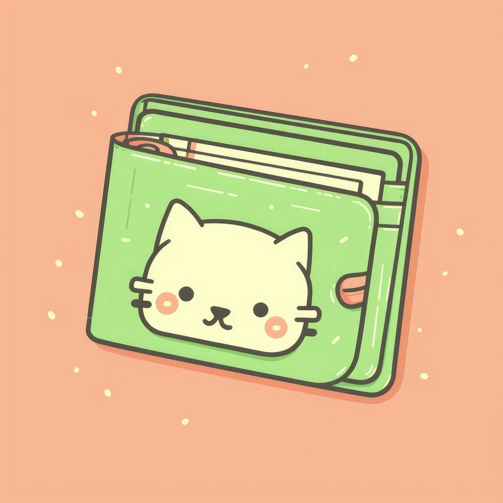 Wallet With Cat 2