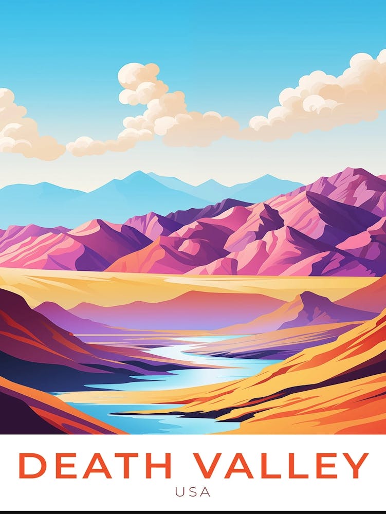 Usa Death Valley Travel