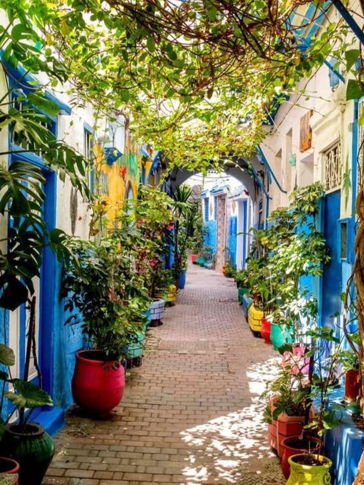 Gasse in Marokko